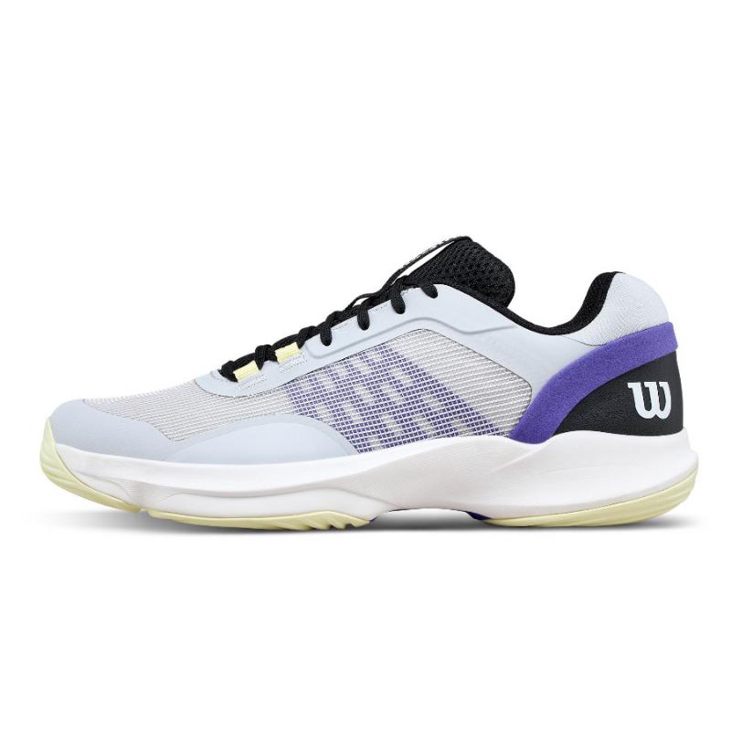 Zapatillas Wilson Hurakn Pro V2 Gris Negro Morado