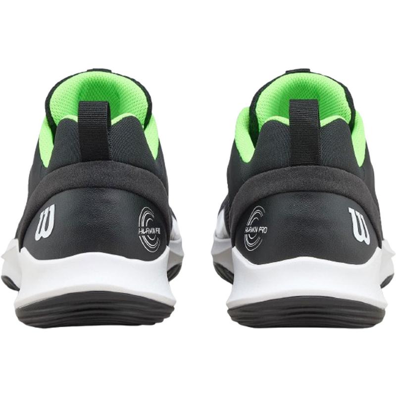Zapatillas Wilson Hurakn Pro V2 Negro Blanco Verde
