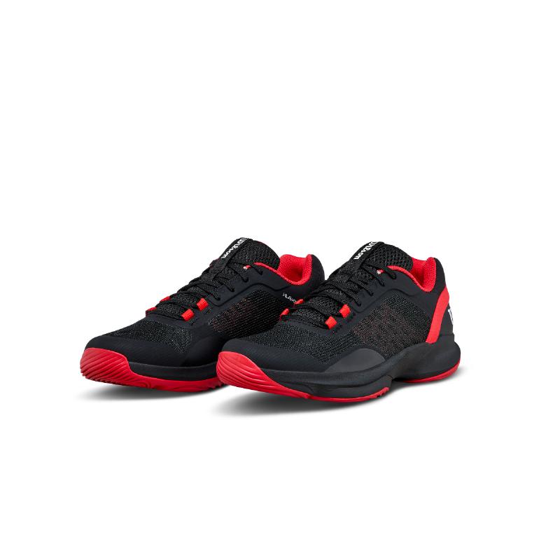 Wilson Hurakn Pro V2 Schuhe Schwarz Rot Weiß