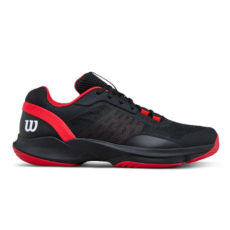 Wilson Hurakn Pro V2 Schuhe Schwarz Rot Weiß