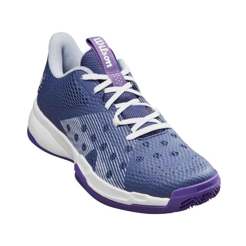 Wilson Hurakn Team Cobalt Purple White Women's Sneakers