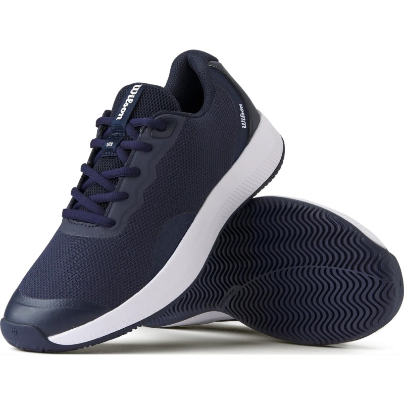 Zapatillas Wilson Intrigue Lite Azul Marino Blanco Mujer