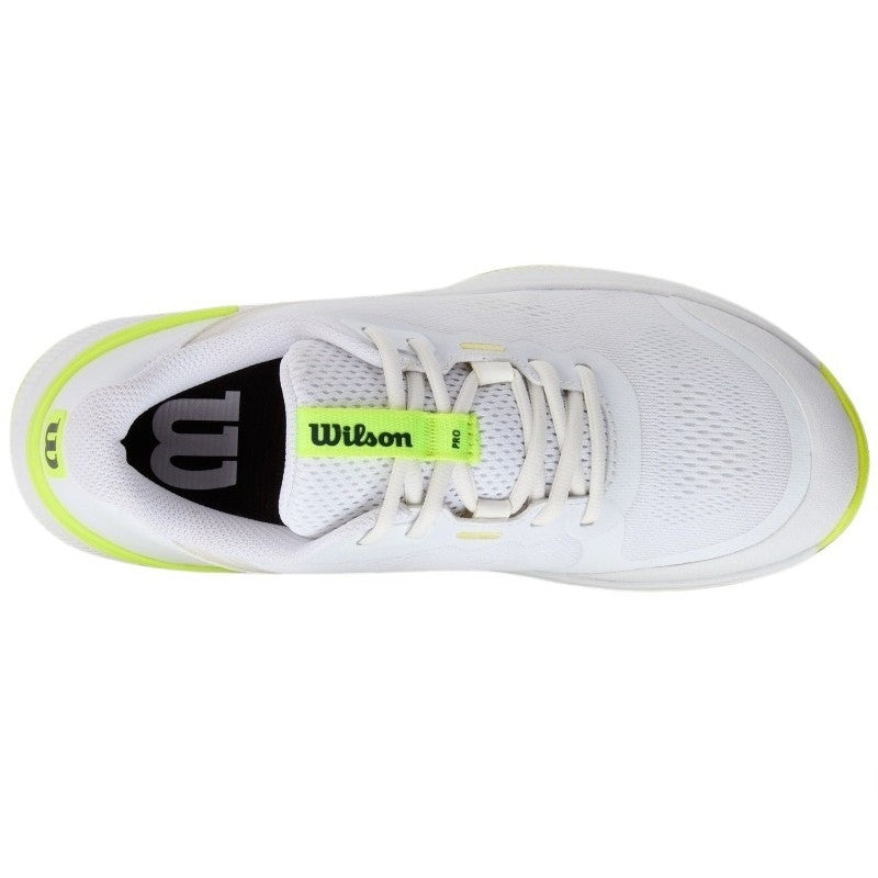 Zapatillas Wilson Intrigue Pro OZ Blanco Amarillo Mujer
