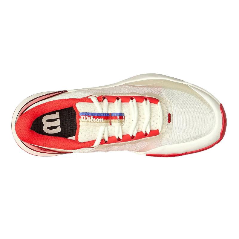Zapatillas Wilson Intrigue Tour Tofu Rojo Mujer