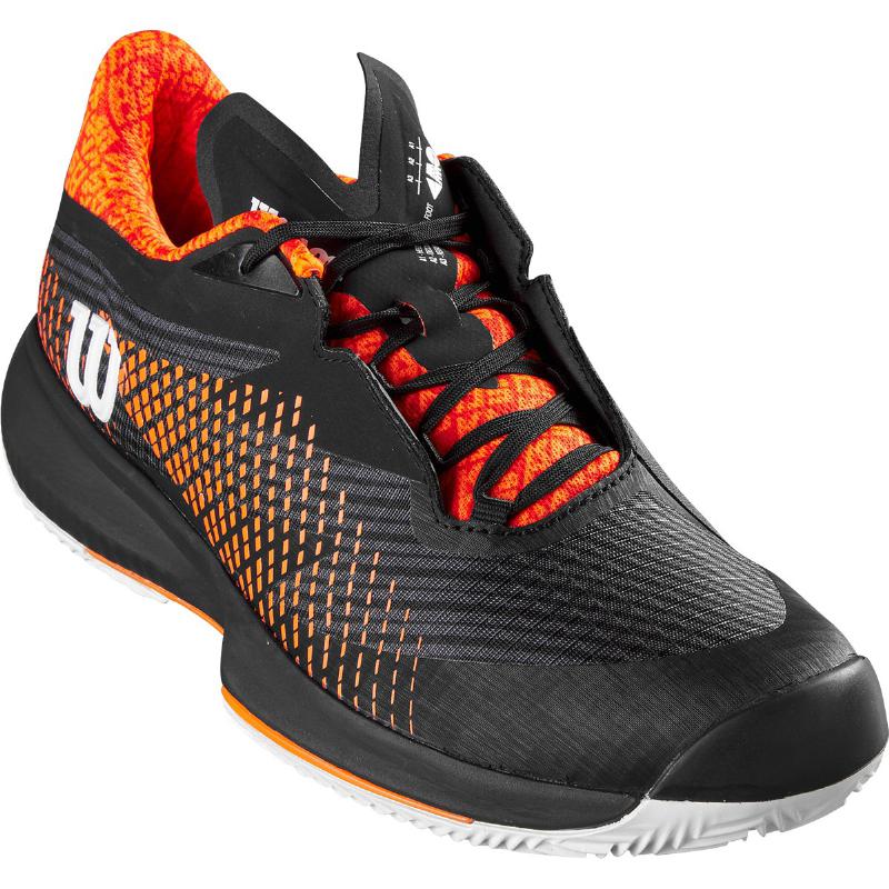 Zapatillas Wilson Kaos Swift 1.5 Clay Negro Naranja