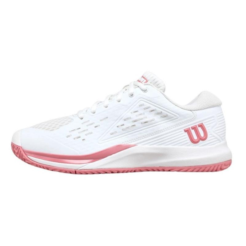 Scarpe Wilson Rush Pro Ace Bianco Rosa Junior