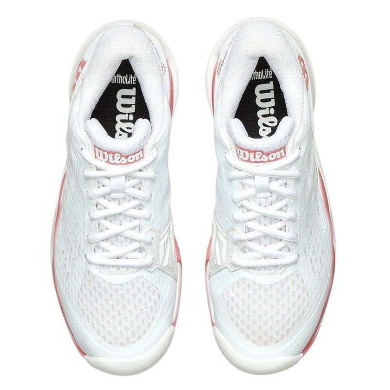 Scarpe Wilson Rush Pro Ace Bianco Rosa Junior