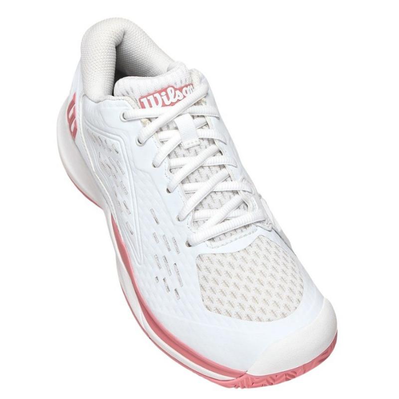 Scarpe Wilson Rush Pro Ace Bianco Rosa Junior